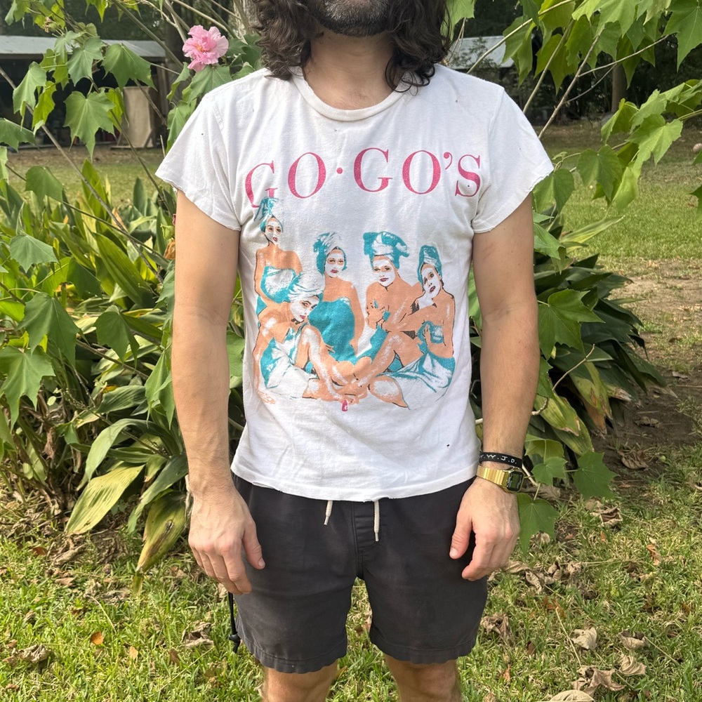 Vintage 1982 The GoGo’s Beautify America Tour Shirt Size Medium